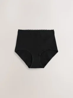 Zwart/wit - Menopause Friendly Cooling Knickers 2 Pack