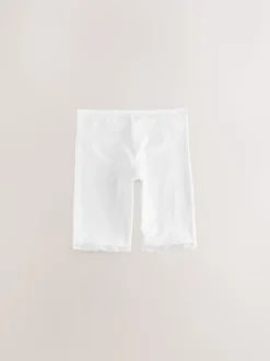 Zwart/wit - Menopause Friendly Cooling Thigh Smoothing Shorts 2 Pack