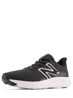 Zwart/wit - New Balance 411 damessneakers