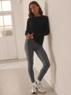 Zwart/wit - Power Active sportlegging
