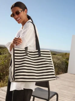 Zwart/wit - Printed Shoulder Bag