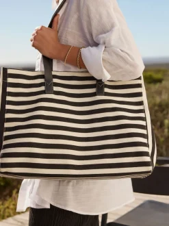 Zwart/wit - Printed Shoulder Bag