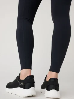 Zwart/wit - Skechers BOBS Sport Squad Chaos Slip In instapsneakers