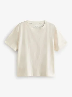 Zwart/wit - Verpakking van 2 pyjama's met korte mouwen van 100% katoen