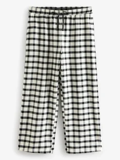 Zwart/wit - Verpakking van 2 pyjama's met korte mouwen van 100% katoen