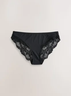 Zwart/wit/nude - Onderbroeken