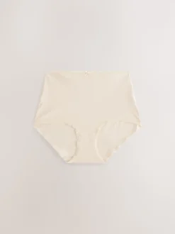 Zwart/wit/pastelroze huidskleur - Full Briefs Cotton Knickers 10 Pack