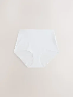 Zwart/wit/pastelroze huidskleur - Full Briefs Cotton Knickers 10 Pack