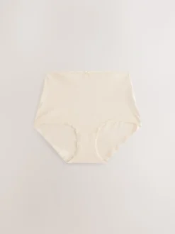 Zwart/wit/pastelroze huidskleur - Full Briefs Cotton Knickers 10 Pack