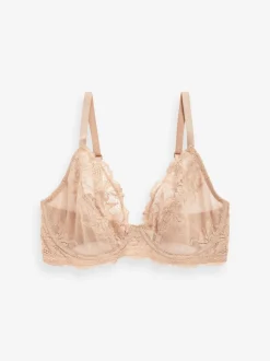 Zwart/wit/praline huidskleur - Verpakking van 3 kanten beha's cup DD+