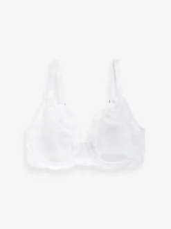 Zwart/wit/praline huidskleur - Verpakking van 3 kanten beha's cup DD+