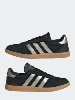 Zwart/zilver - adidas Breaknet Sleek sneakers